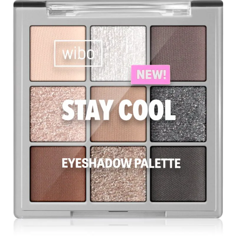 Wibo Stay Cool Eyeshadow Palette Παλέτα σκιών για τα μάτια 5 γρ