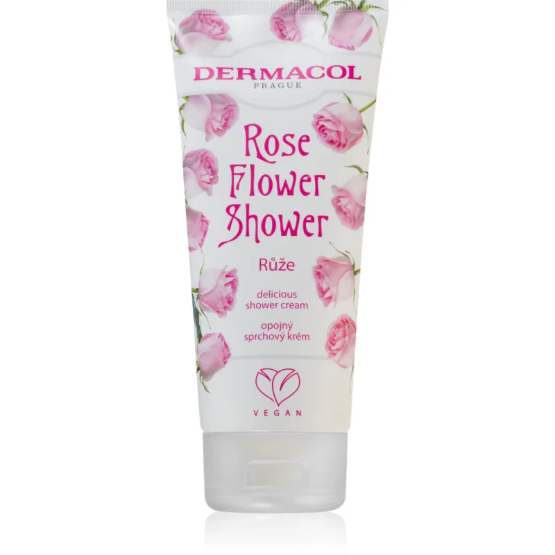 Dermacol Flower Care Rose κρέμα για ντους 200 μλ