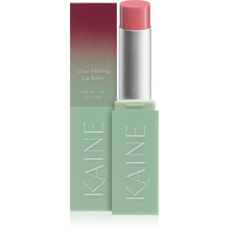 KAINE Glow Melting Lip Balm ενυδατικό βάλσαμο για τα χείλη με αναγεννητικό αποτέλεσμα απόχρωση #02 Rosy Plum 3.7 γρ