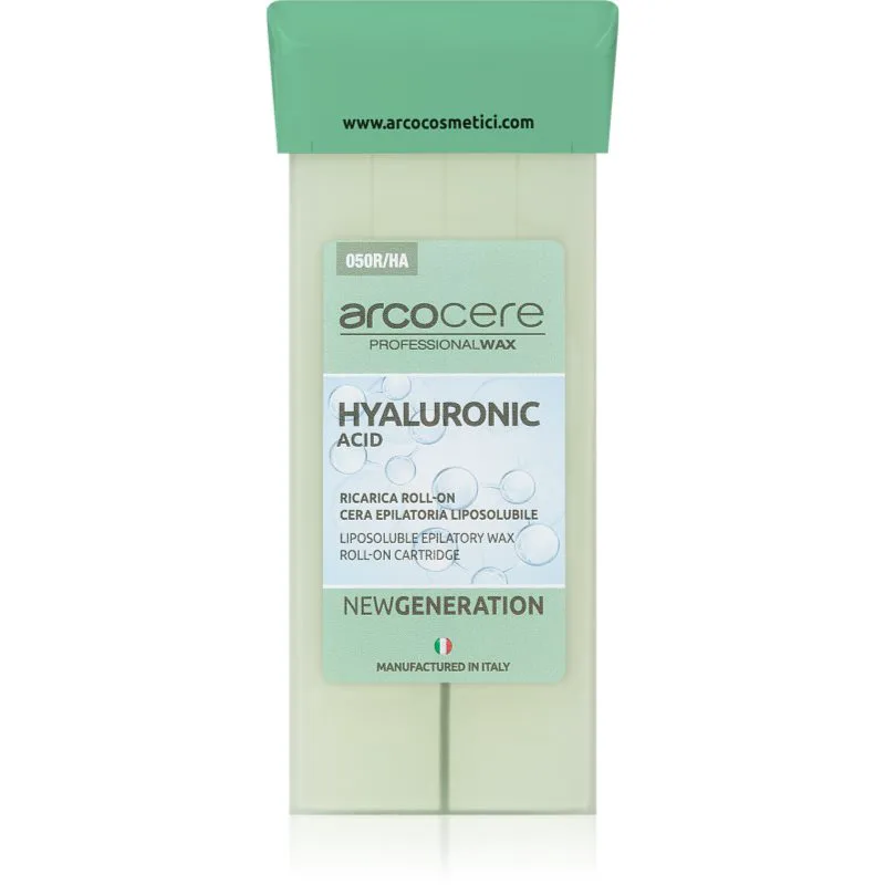 Arcocere Professional Wax Hyaluronic Acid Κερί Αποτρίχωσης roll - on ανταλλακτική γέμιση 100 ml