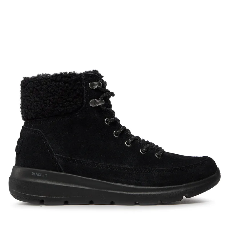 Μποτίνια Skechers Glacial Ultra Woodlands 16677/BBK Μαύρο