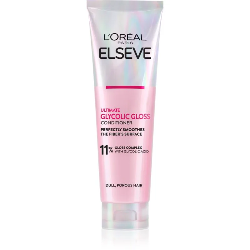 L’Oréal Paris Elseve Glycolic Gloss βάλσαμο μαλλιών Για λάμψη και απαλότητα μαλλιών 150 ml