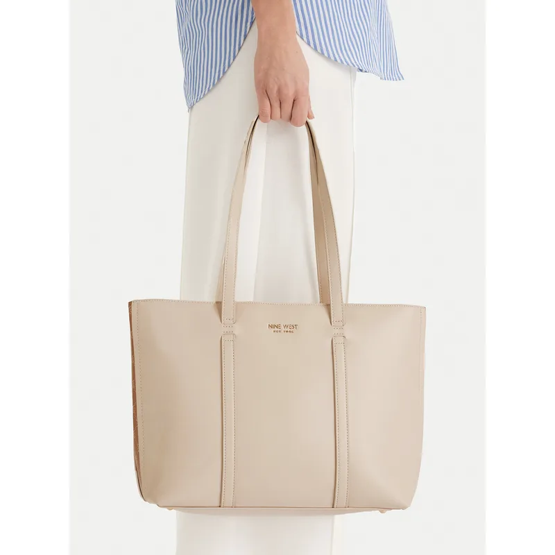 Τσάντα Nine West CEO-Orvia-LDA8458 Μπεζ
