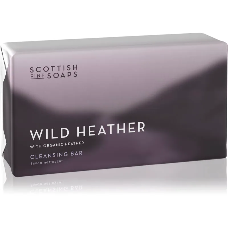 Scottish Fine Soaps Wild Heather καθαριστικό στερεό σαπούνι 220 γρ