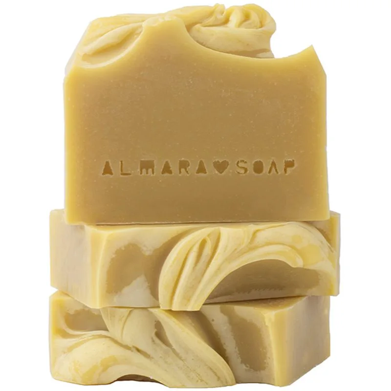 Almara Soap Natural Creamy Carrot χειροποίητο σαμπούνι 90 γρ