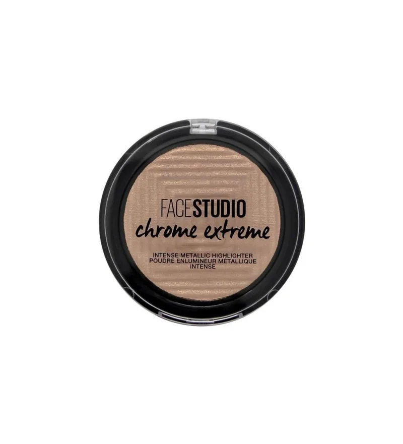 Maybelline Face Studio Chrome Extreme Intense Metallic Highlighter - 300 Sandstone Shimmer (6gr)
