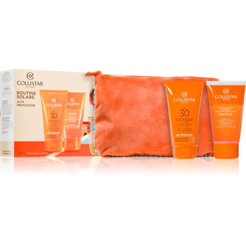 Collistar Sun Ultra protection tanning cream spf 30 set σετ δώρου για ηλιοθεραπεία SPF 30 1 τμχ