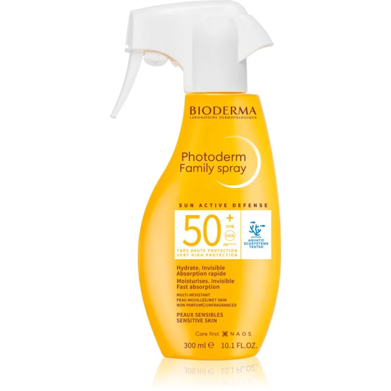 Bioderma Photoderm Family Spray SPF50+ αντηλιακό σπρέι SPF 50+ 300 ml