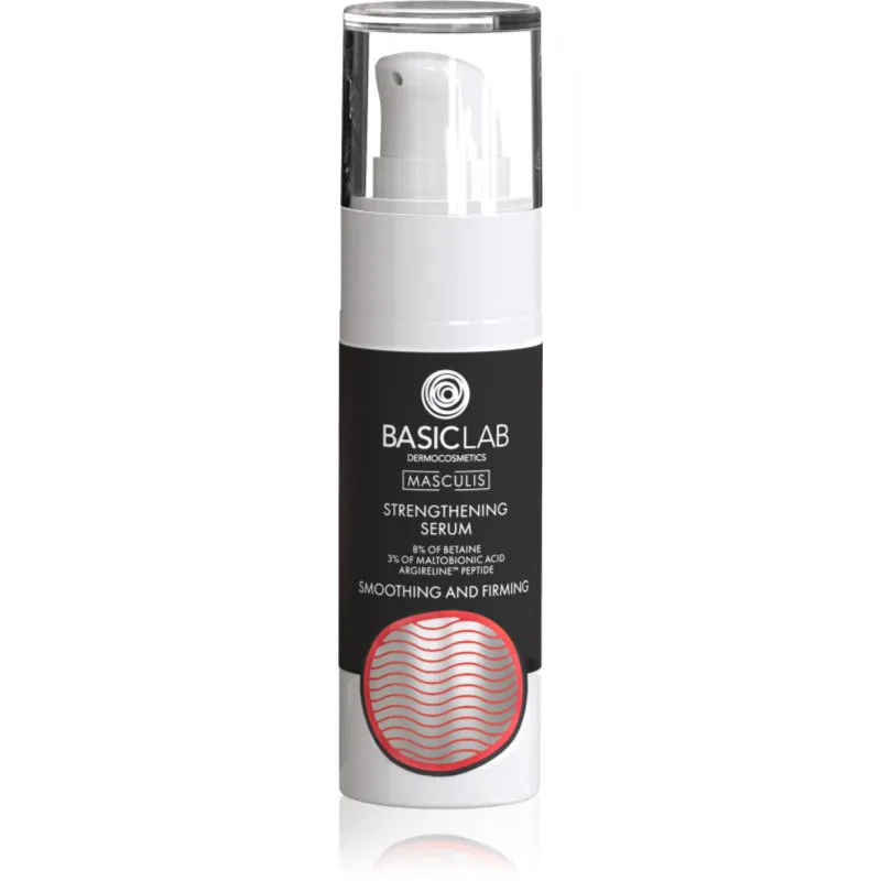 BasicLab Dermocosmetics Masculis δυναμωτικός ορός για το πρόσωπο για άντρες 30 ml