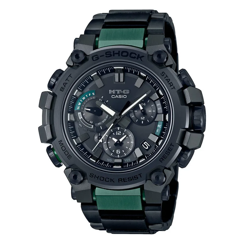 CASIO G-Shock Bluetooth Tough Solar Two Tone Bracelet MTG-B3000BD-1A2ER