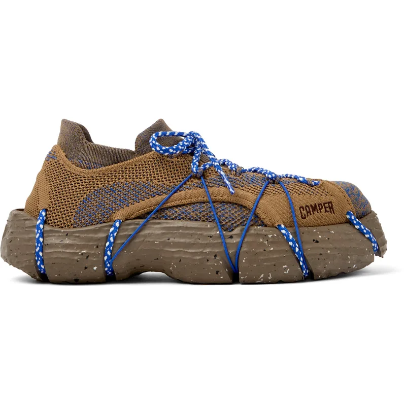 CAMPER Roku - Sneakers Για Γυναικεία - Καφέ,Μπλε, Μέγεθος 40, Cotton fabric