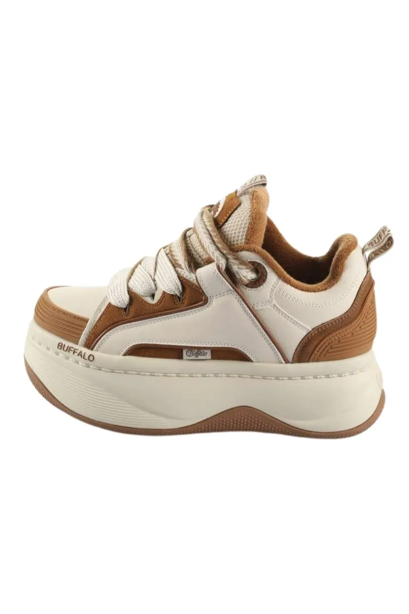 BUFFALO Unisex Sneakers ORCUS - ΜΠΕΖ-1636224-BEIGE
