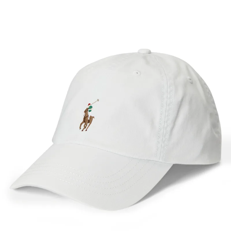 Καπέλο Jockey Polo Ralph Lauren 710834737019 Λευκό