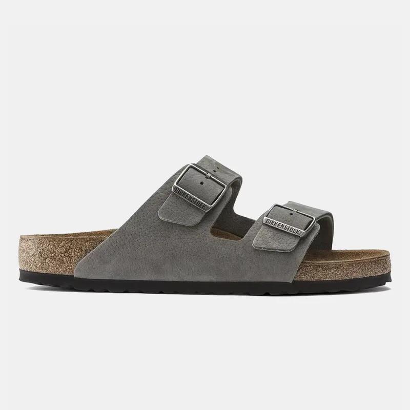 Birkenstock Arizona Nubuck Leather Regular Ανδρικά Σανδάλια (9000222263_84770)