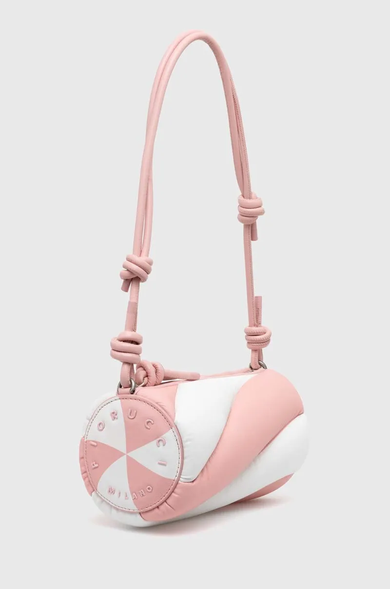Δερμάτινη τσάντα Fiorucci Bicolor Leather Mella Bag