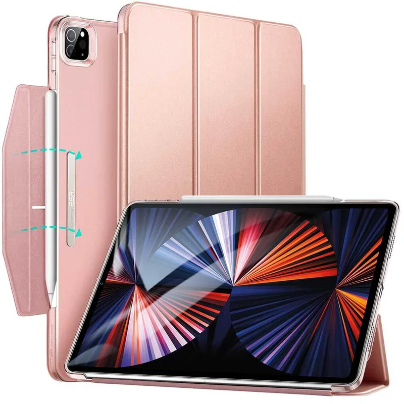 ESR Yippee Trifold with Clasp Rose Χρυσό iPad Pro 12,9 2021/2022