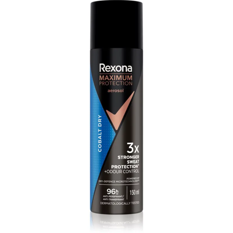Rexona Men Maximum Protection Cobalt Dry αποσμητικό σε σπρέι για την αντιμετώπιση της υπερβολικής εφίδρωσης 150 ml