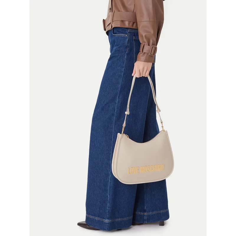 Τσάντα LOVE MOSCHINO JC4021PP0NKD0110 Εκρού