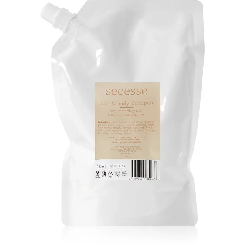 Secesse Hair and Body Shampoo σαμπουάν για μαλλιά και σώμα 360 ml