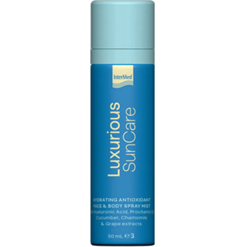 Luxurious Sun Care Hydrating Antioxidant Mist Face & Body Ενυδατικό & Αντιοξειδωτικό Spray Προσώπου Σώματος 50ml