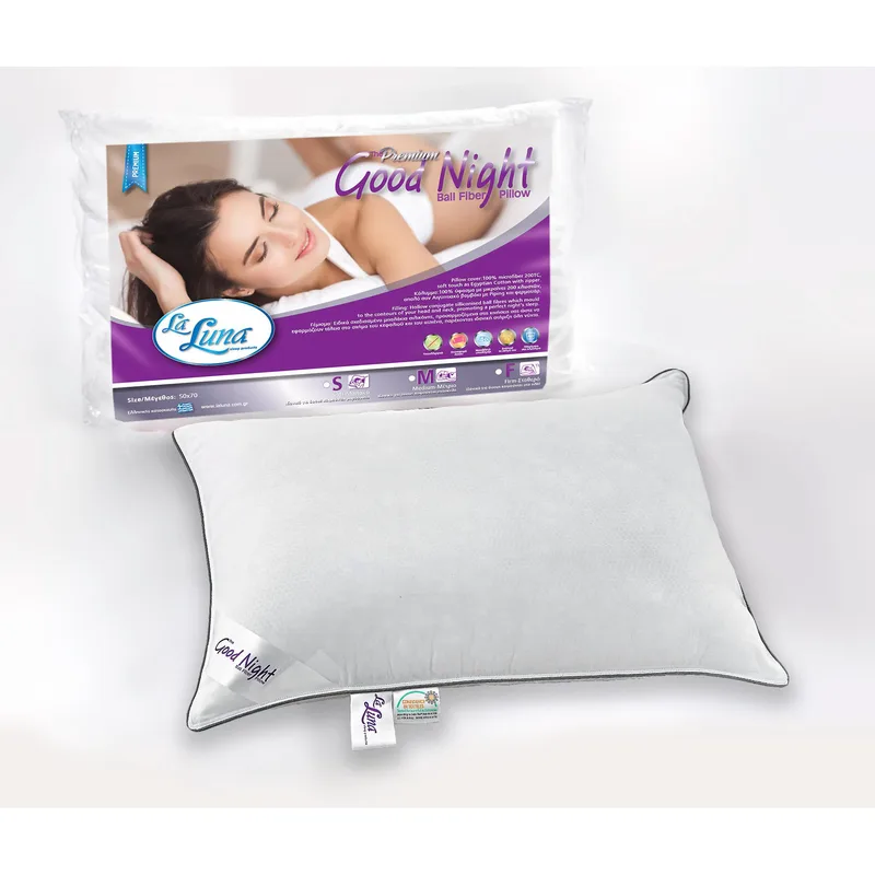 Μαξιλάρι ύπνου (50X70) THE PREMIUM GOODNIGHT MEDIUM PILLOW, LA LUNA