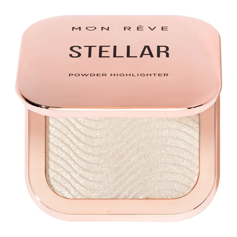 Mon Reve Stellar Powder Highlighter σε Μορφή Πούδρας για Άμεση Λάμψη 4g - 01 Lumen