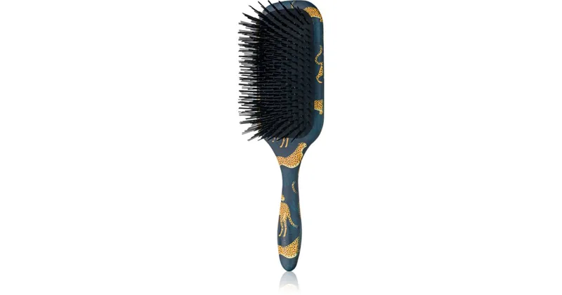 Denman D90L Tangle Tamer Ultra Deluxe Leopard Flat Brush