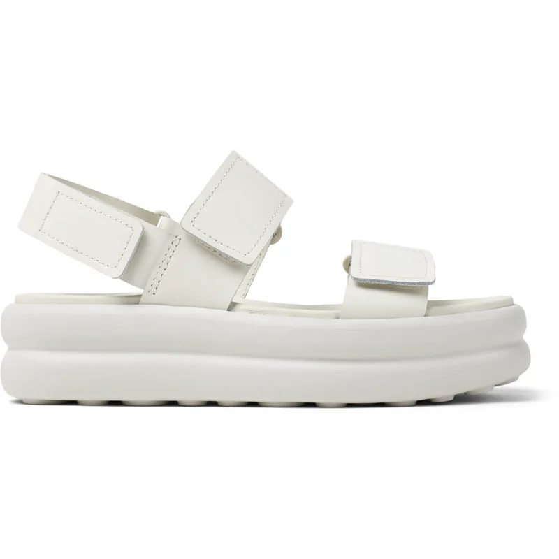 CAMPER Pelotas Flota Up - Πέδιλα Για Γυναικεία - Λευκό, Μέγεθος 36, Smooth leather