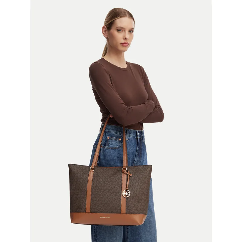 Τσάντα MICHAEL Michael Kors 30S6G3PT3B Καφέ