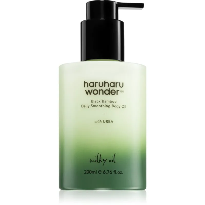 Haruharu Wonder Black Bamboo Daily Smoothing Body Oil βελούδινο λάδι για το σώμα με θρεπτικό αποτέλεσμα 200 ml