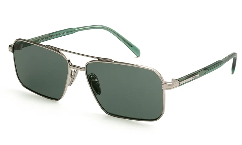 PRADA ΓΥΑΛΙΑ ΗΛΙΟΥ PRADA A57S 1BC10G 6115 A57S Ασημί