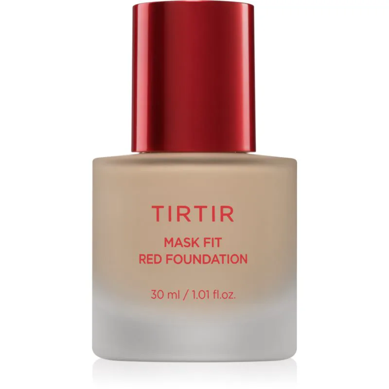TIRTIR Mask Fit Red Foundation λαμπρυντικό ρευστό μεικ απ με ενυδατικό αποτέλεσμα απόχρωση 21W Natural Ivory 30 ml