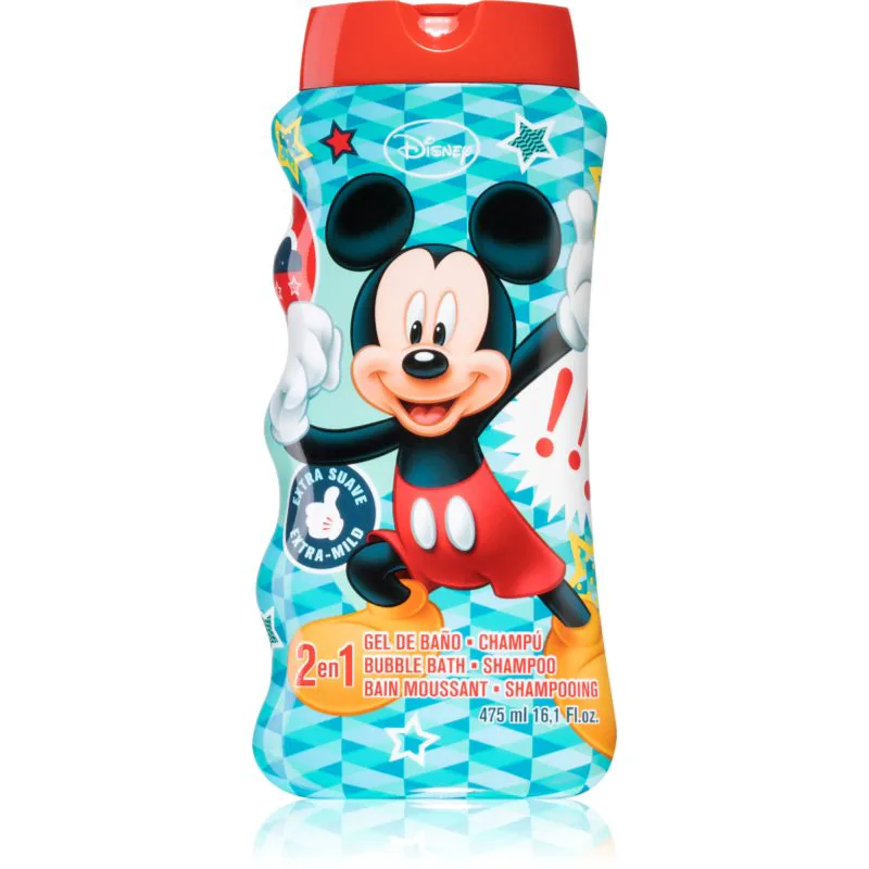Disney Mickey Shampoo & Shower Gel τζελ για ντους και μπάνιο για παιδιά 475 ml