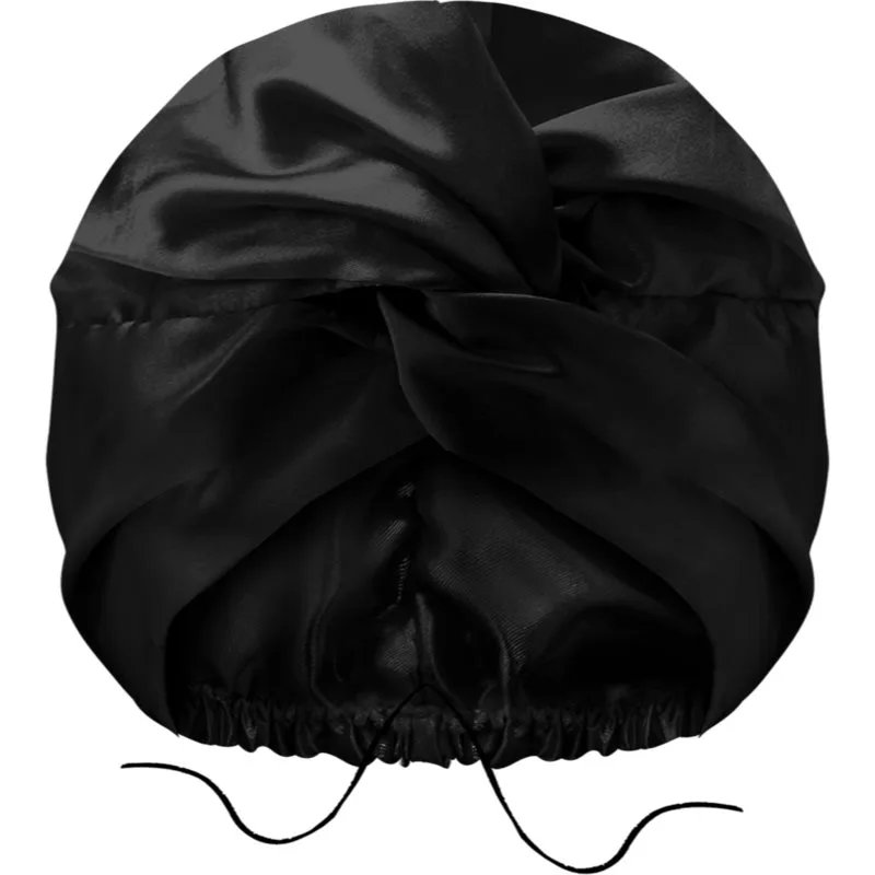 GLOV Double Layer Satin Bonnet τουρμπάνι μαλλιών από σατέν Black 1 τμχ