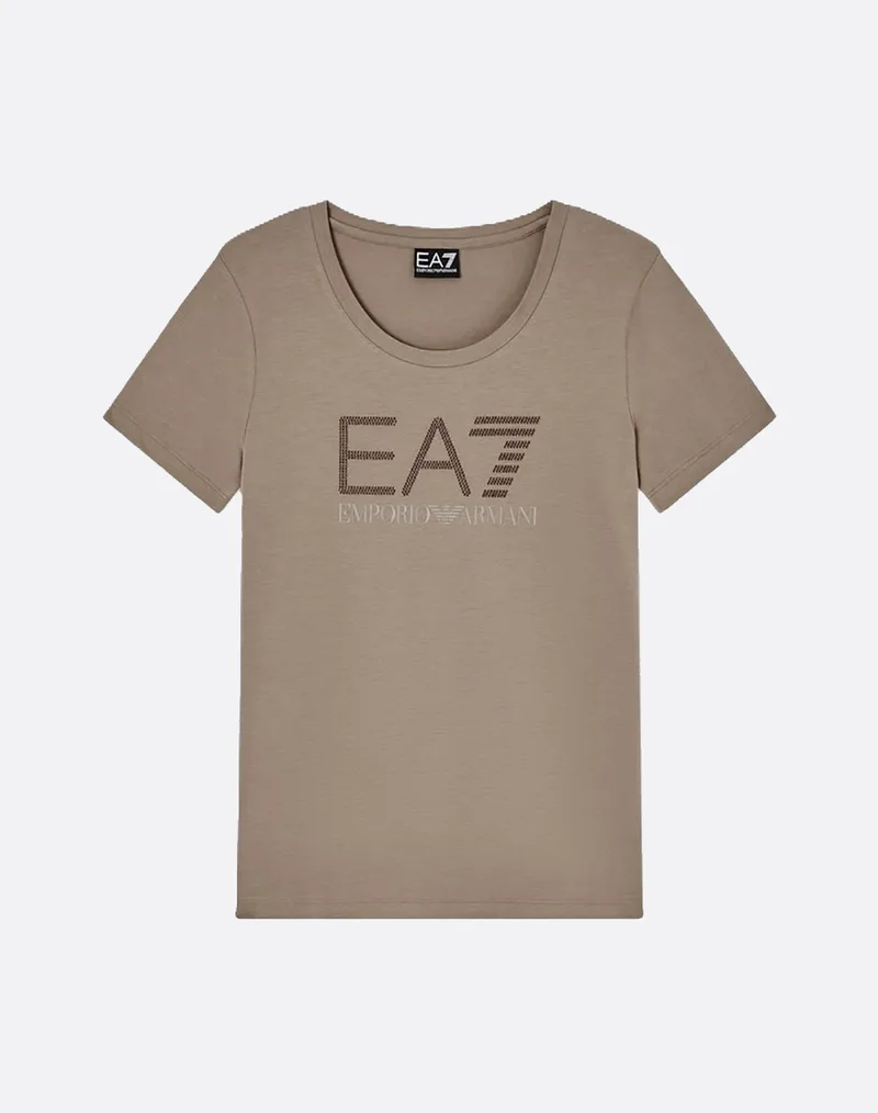 EA7 T-SHIRT 7W000536AF10373-U6167 SandyBrown
