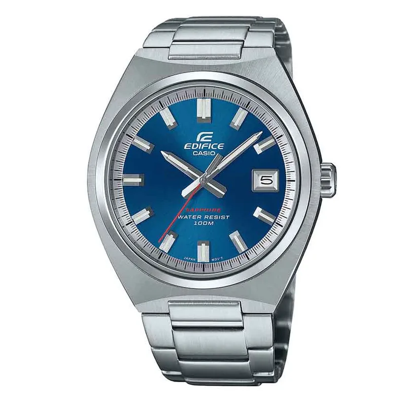CASIO Edifice Silver Stainless Steel Bracelet EFB-109D-2AVEF