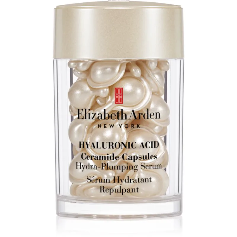 Elizabeth Arden Ceramide s Hyaluronic acid plumping serum ενυδατικός ορός σε κάψουλες για γυναίκες 30 κψλ