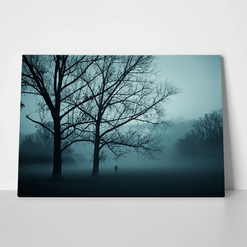 Πινακας σε καμβά FOG TREE