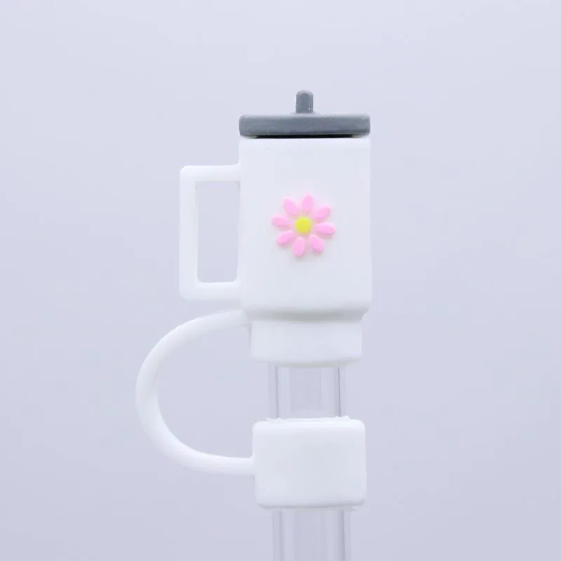 Καπάκι Σιλικόνης Straw Tumbler Lid - Tumbler White