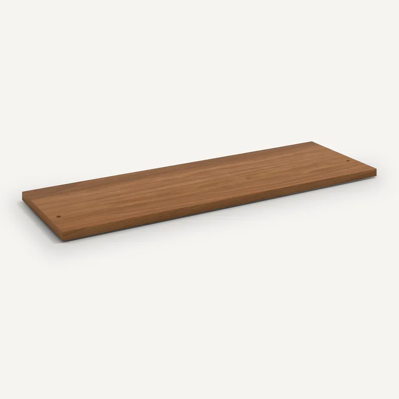 Ράφι 110εκ. με εφέ ξύλου καρυδιάς Μ36xΠ110cm