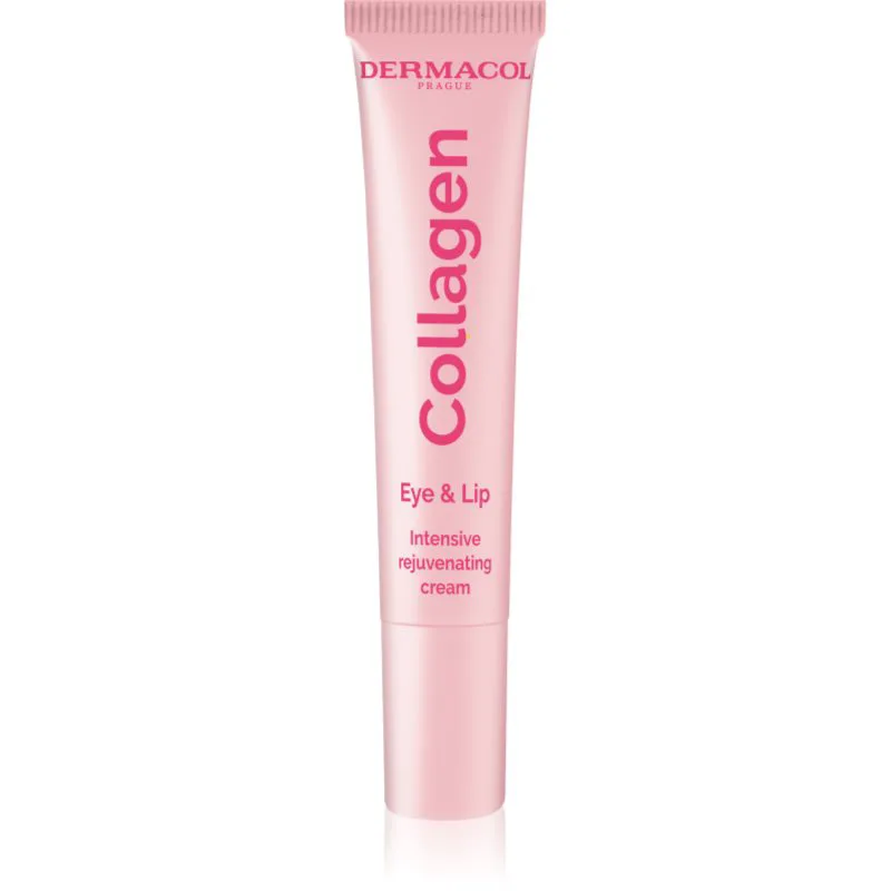 Dermacol Collagen Κρέμα ματιών και χειλιών για εντατική ανανέωση 15 ml