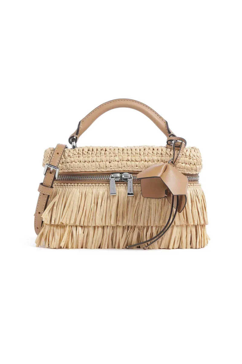 Michael Kors γυναικεία τσάντα crossbody "Jana XS" - 32S6SQ1C0W Μπεζ