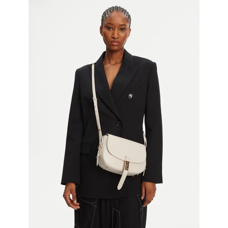 Τσάντα PINKO Saddle Mini PE PLTT 103831 A270 Λευκό
