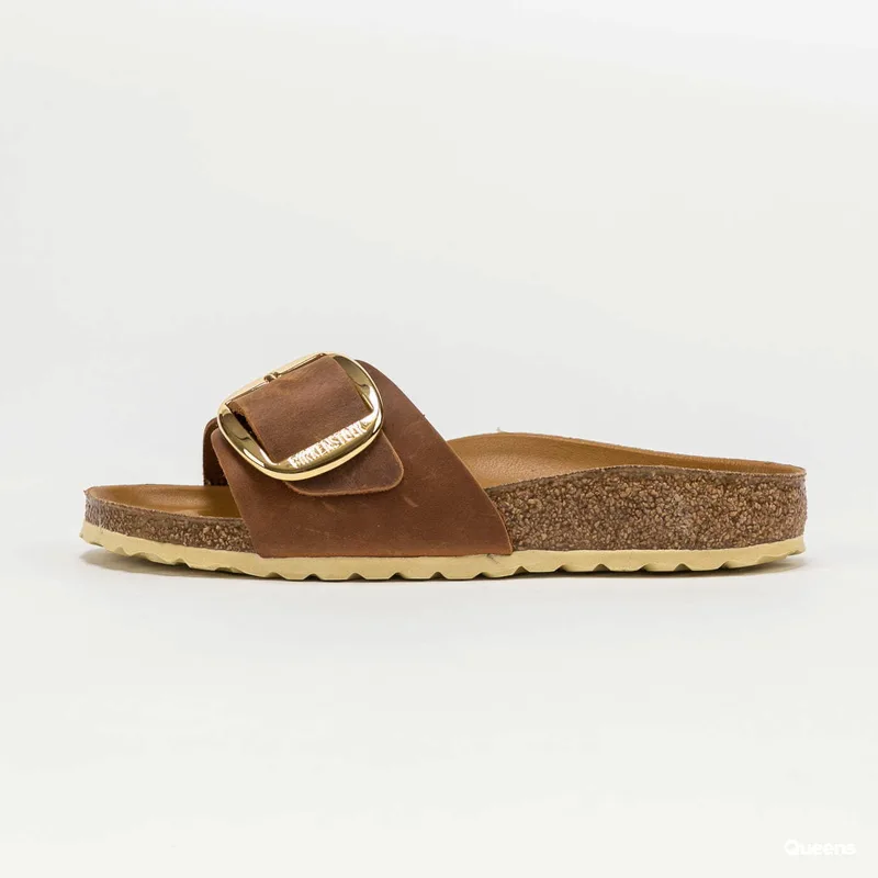 Sneakers Birkenstock Madrid Big Buckle LEOI Cognac HEX EUR 36