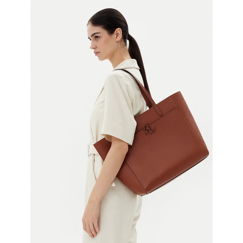 Τσάντα LAUREN RALPH LAUREN 431960183001 Καφέ