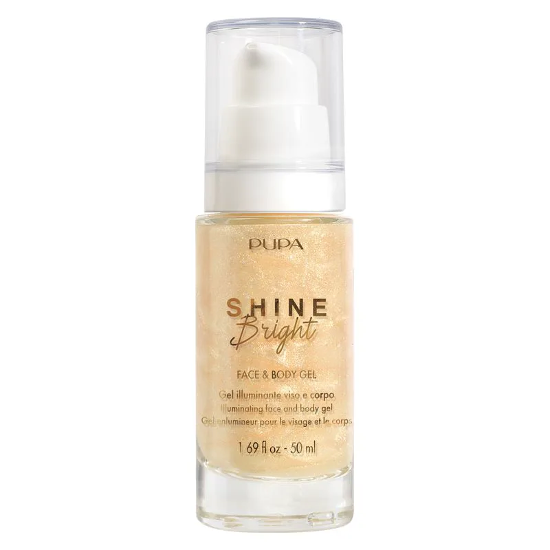Pupa Illuminating Gel Face And Body 001 - Precious Gold (50 Ml)