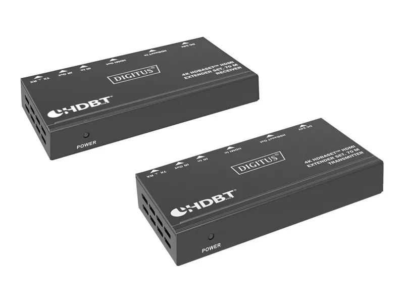 DIGITUS 4K HDBaseT HDMI Extender Set, 70m