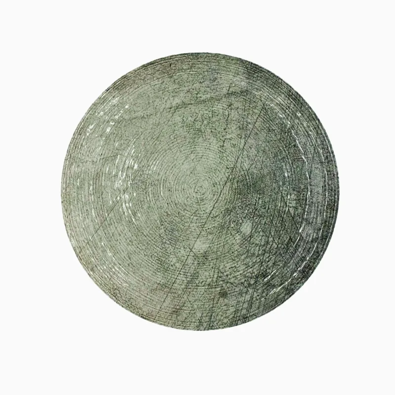 Πιάτο Φρούτου Κεραμικό Grey 20cm