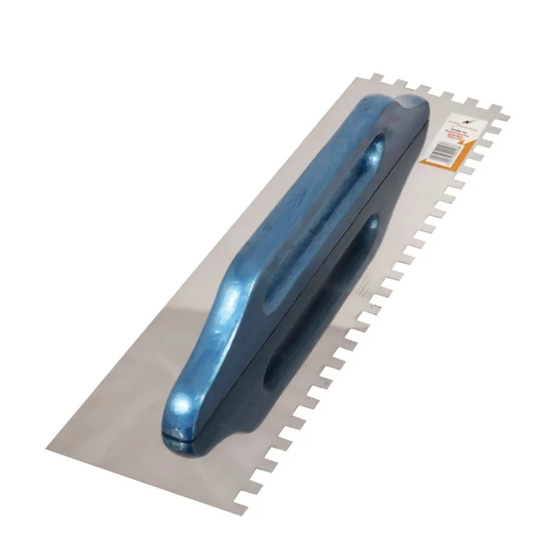 Σπάτουλα Κόλλας JUMBO Inox Ξύλινη Λαβή 480x130 (15x15) BESTE 9188-15