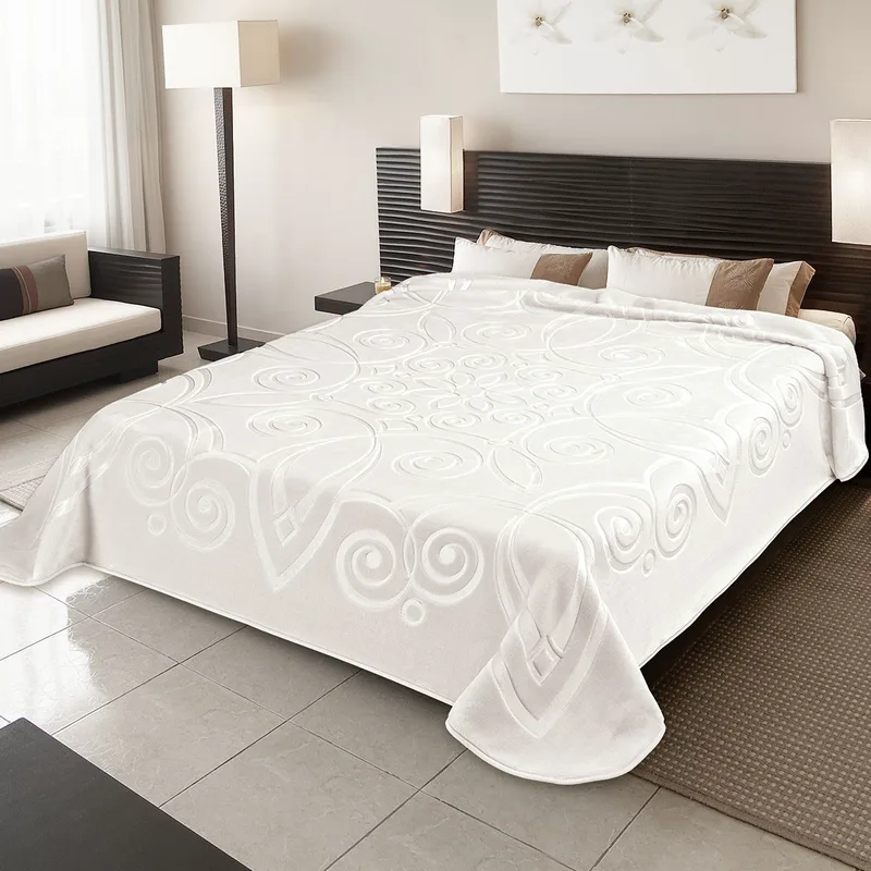 Κουβέρτα Ισπανίας Μονη 160X220 Belpla Ster 516 Natural